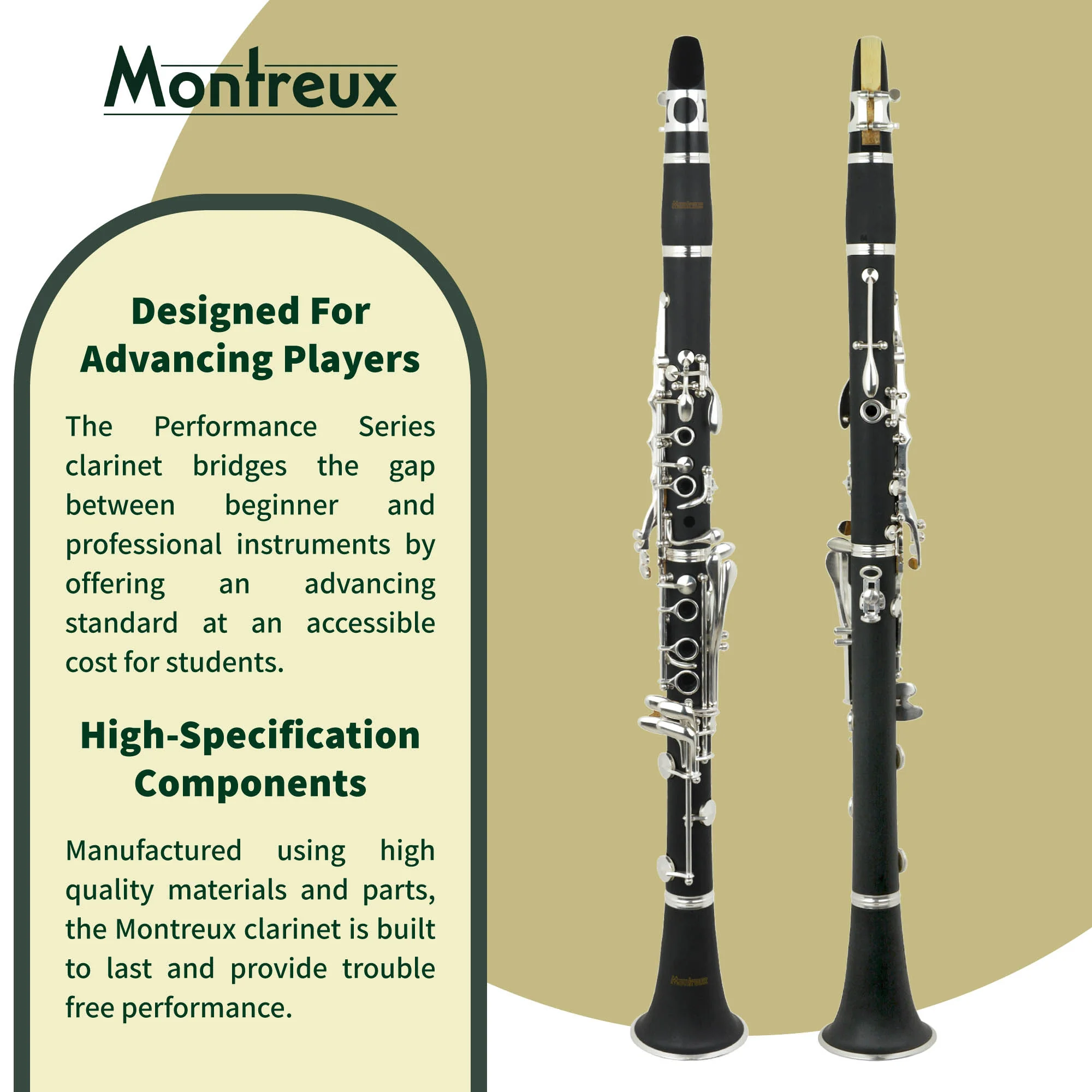 Montreux Performance Series Clarinet - Image 3