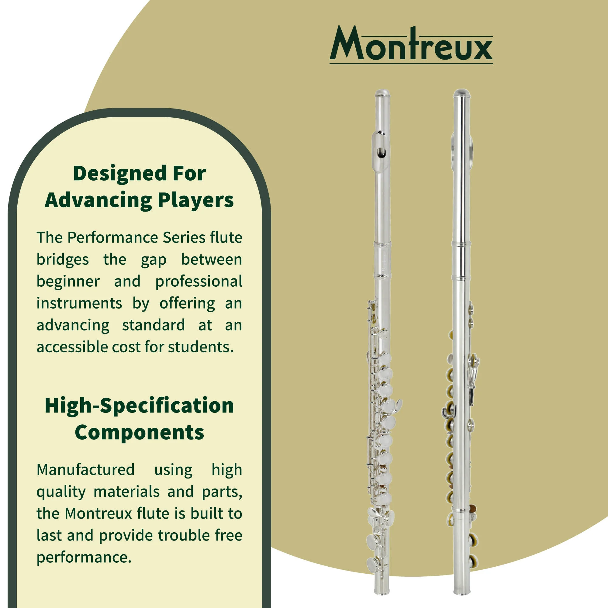 Montreux Performance Series Flute - Image 3