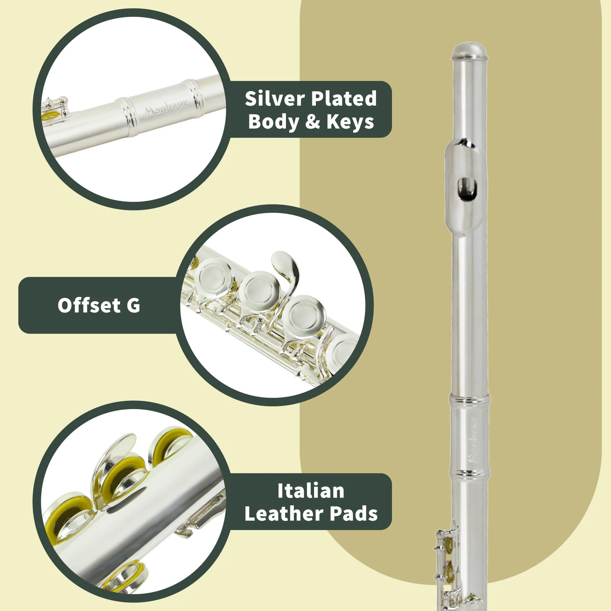 Montreux Performance Series Flute - Image 4