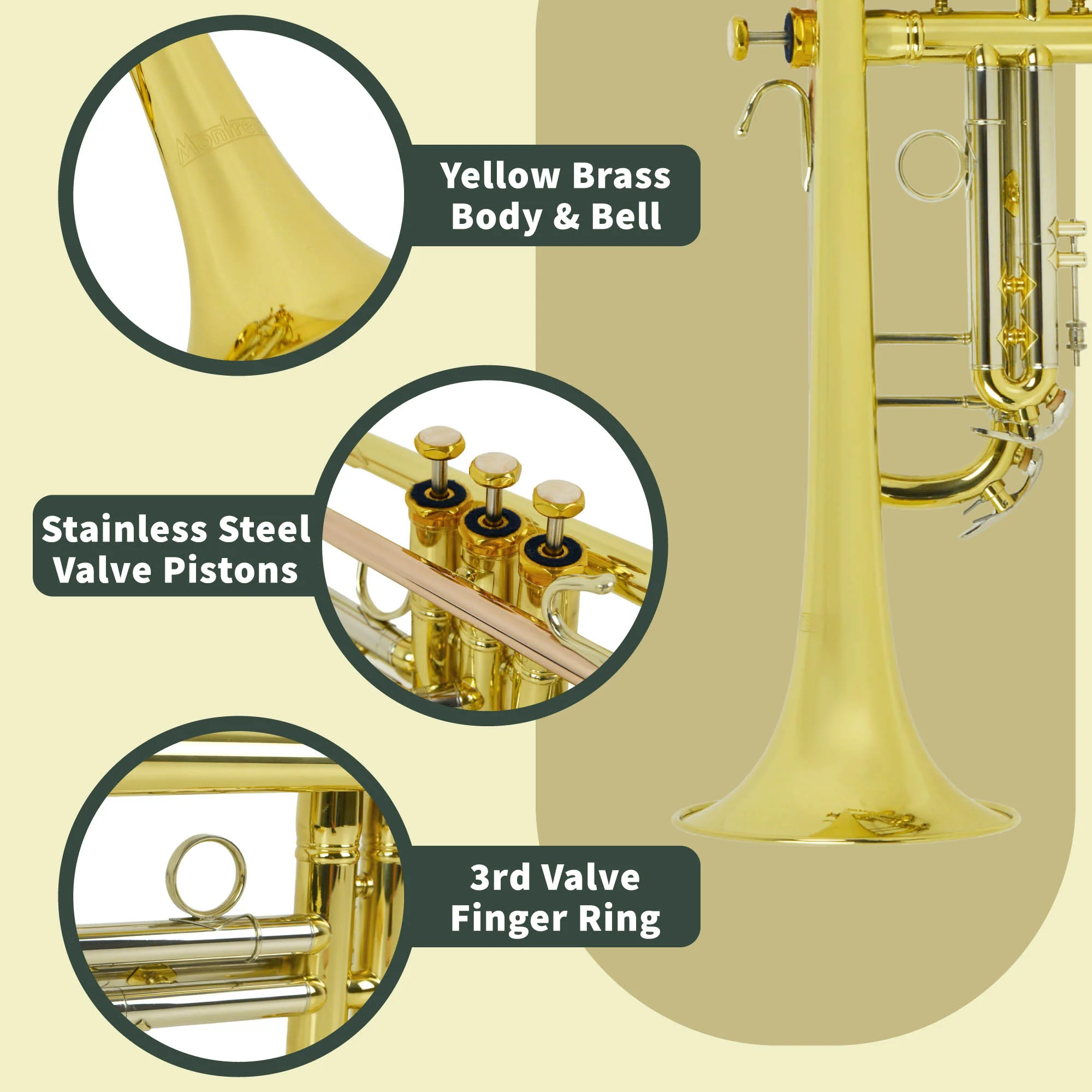 Montreux Performance Series Trumpet - Image 4