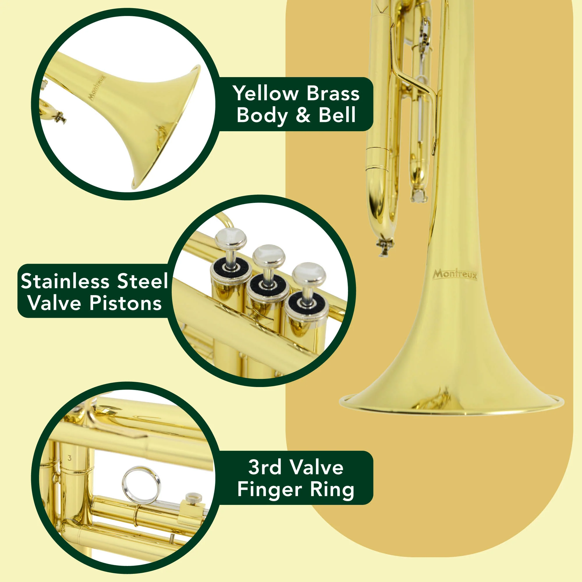 Montreux Student Bb Trumpet - Image 4