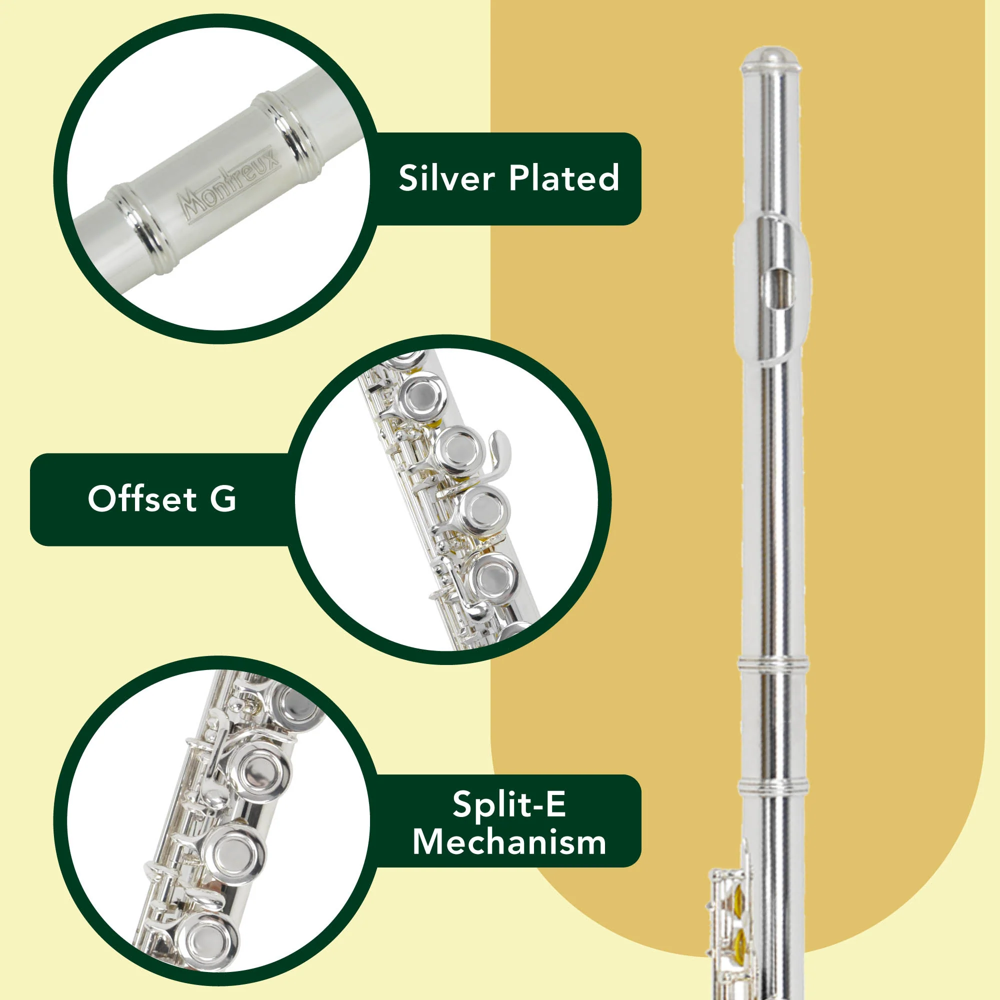 Montreux Student Flute - Image 4
