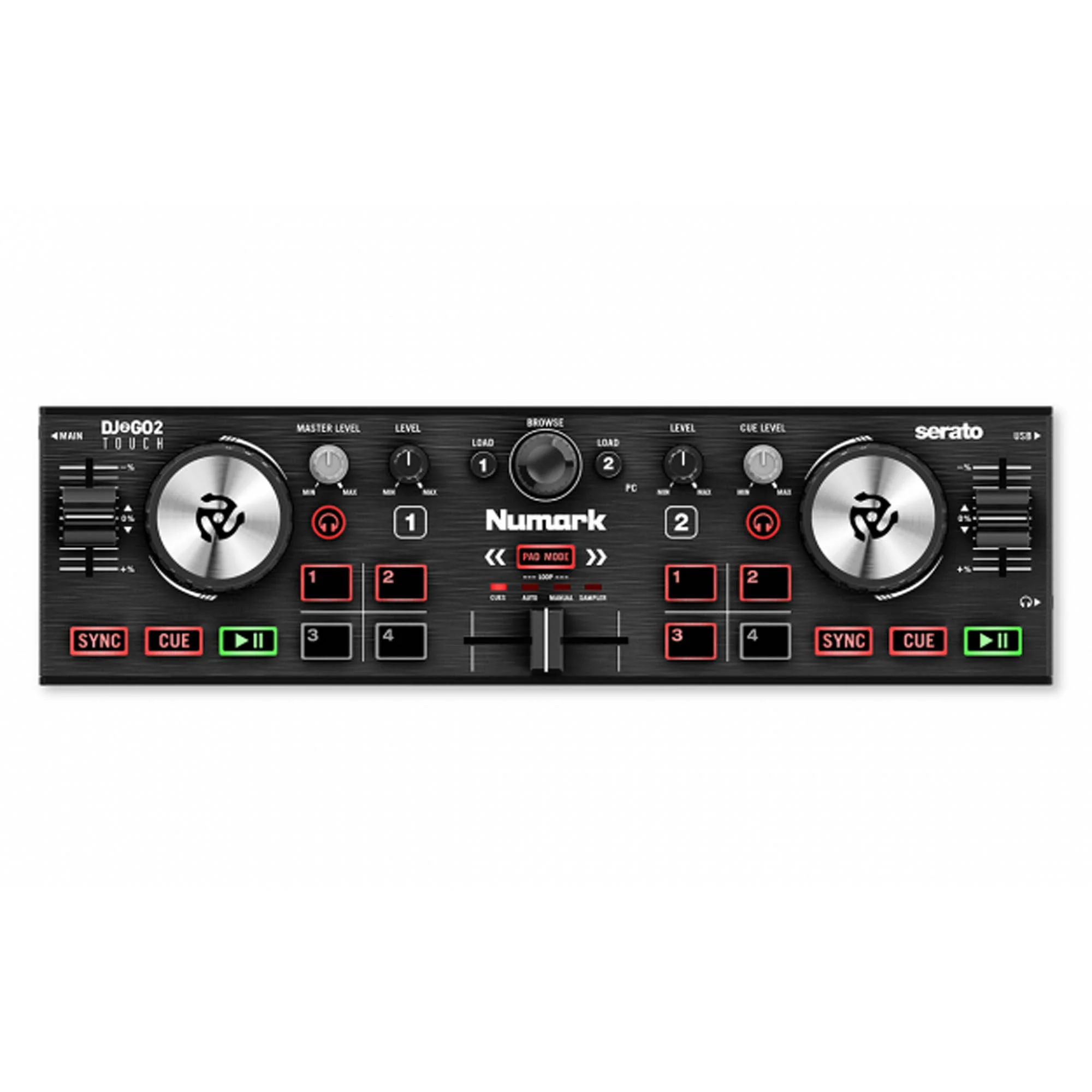 Numark DJ2GO2 Touch Pocket DJ Controller