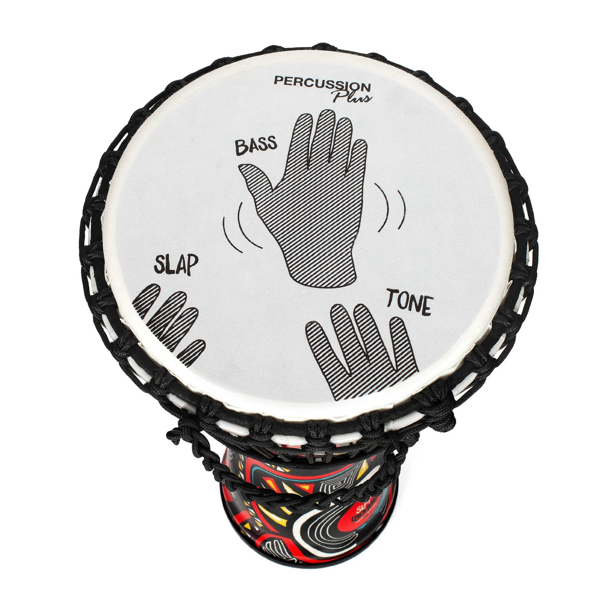 Percussion Plus Carnival Slap Djembe Rope Tuned - Image 10