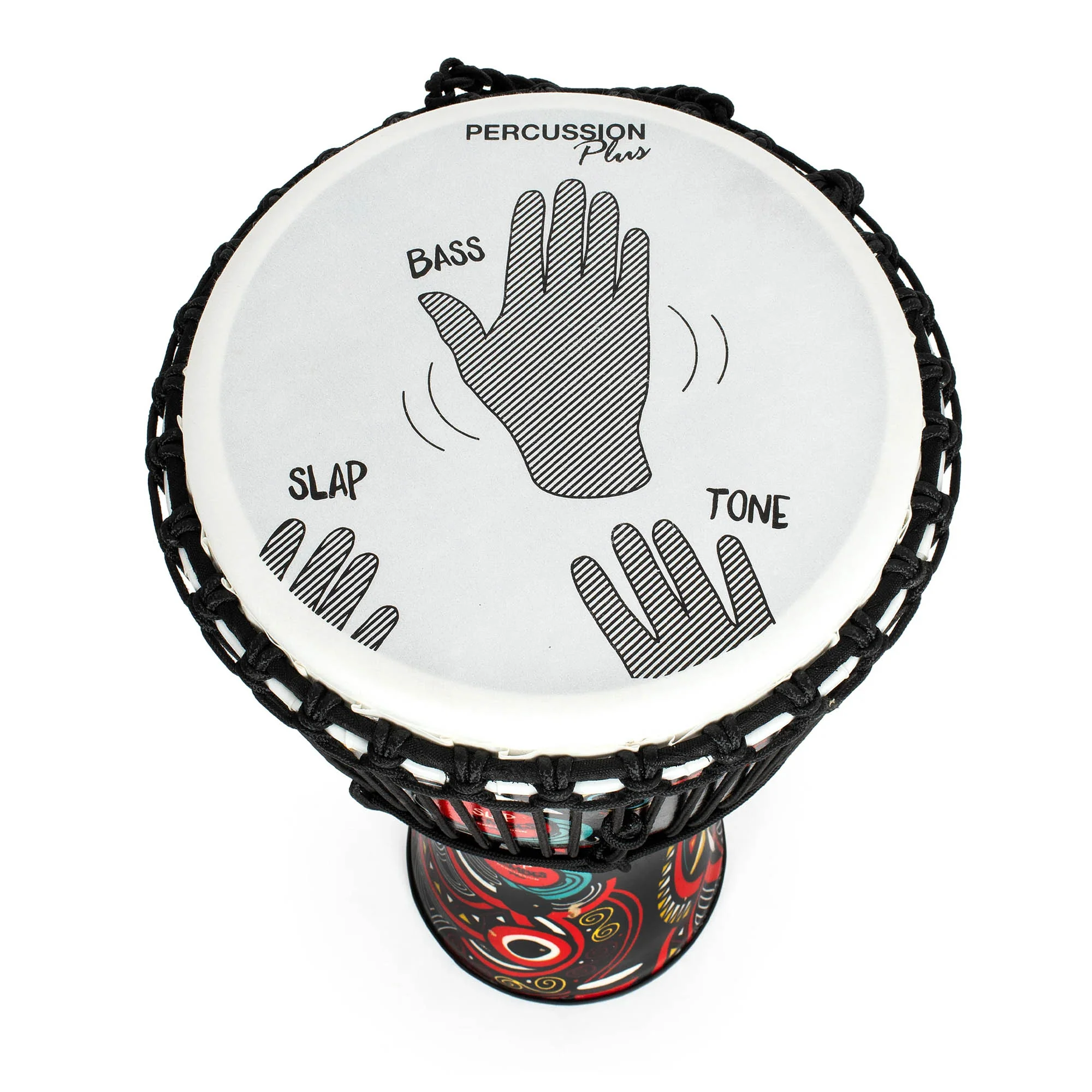 Percussion Plus Carnival Slap Djembe Rope Tuned - Image 16