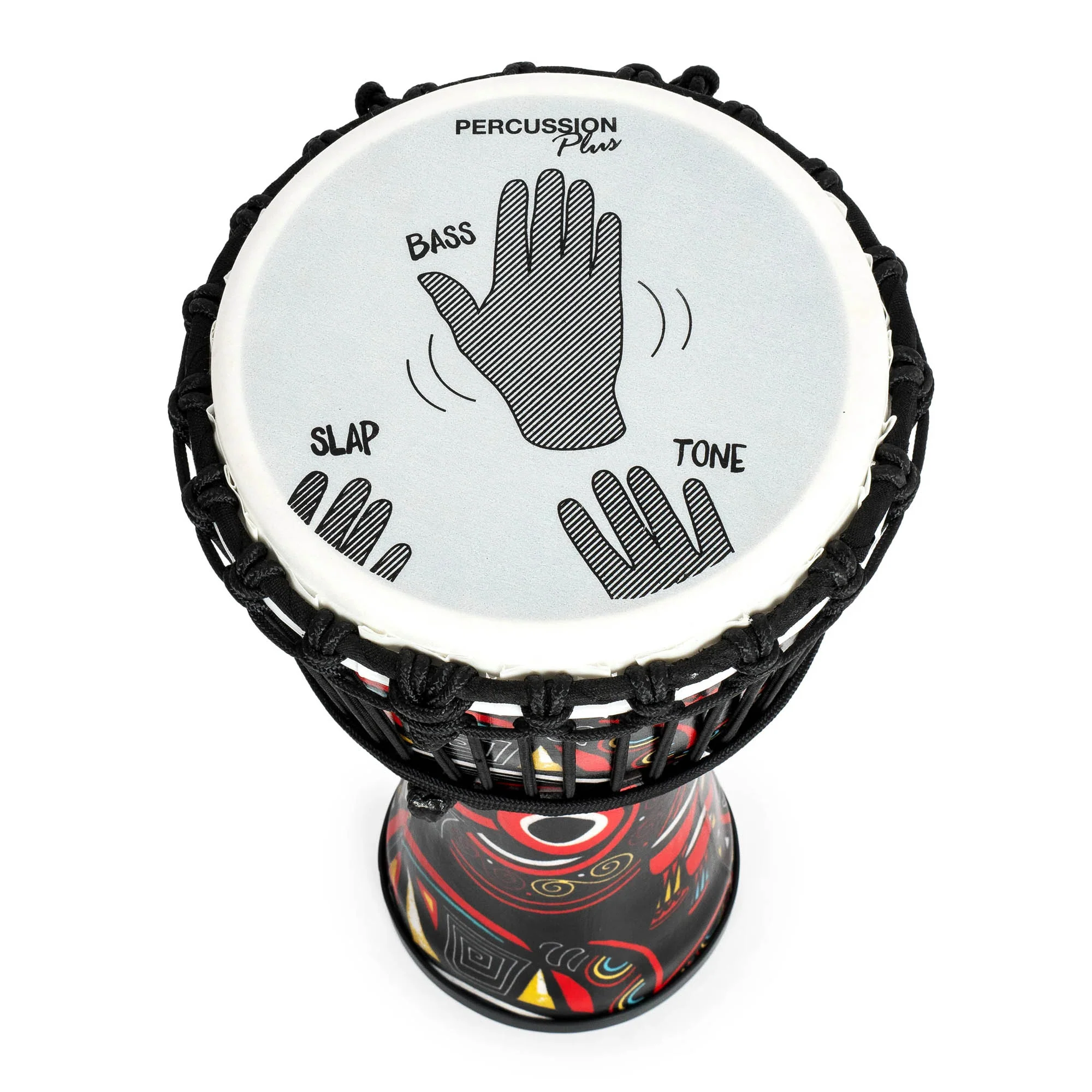 Percussion Plus Carnival Slap Djembe Rope Tuned - Image 4