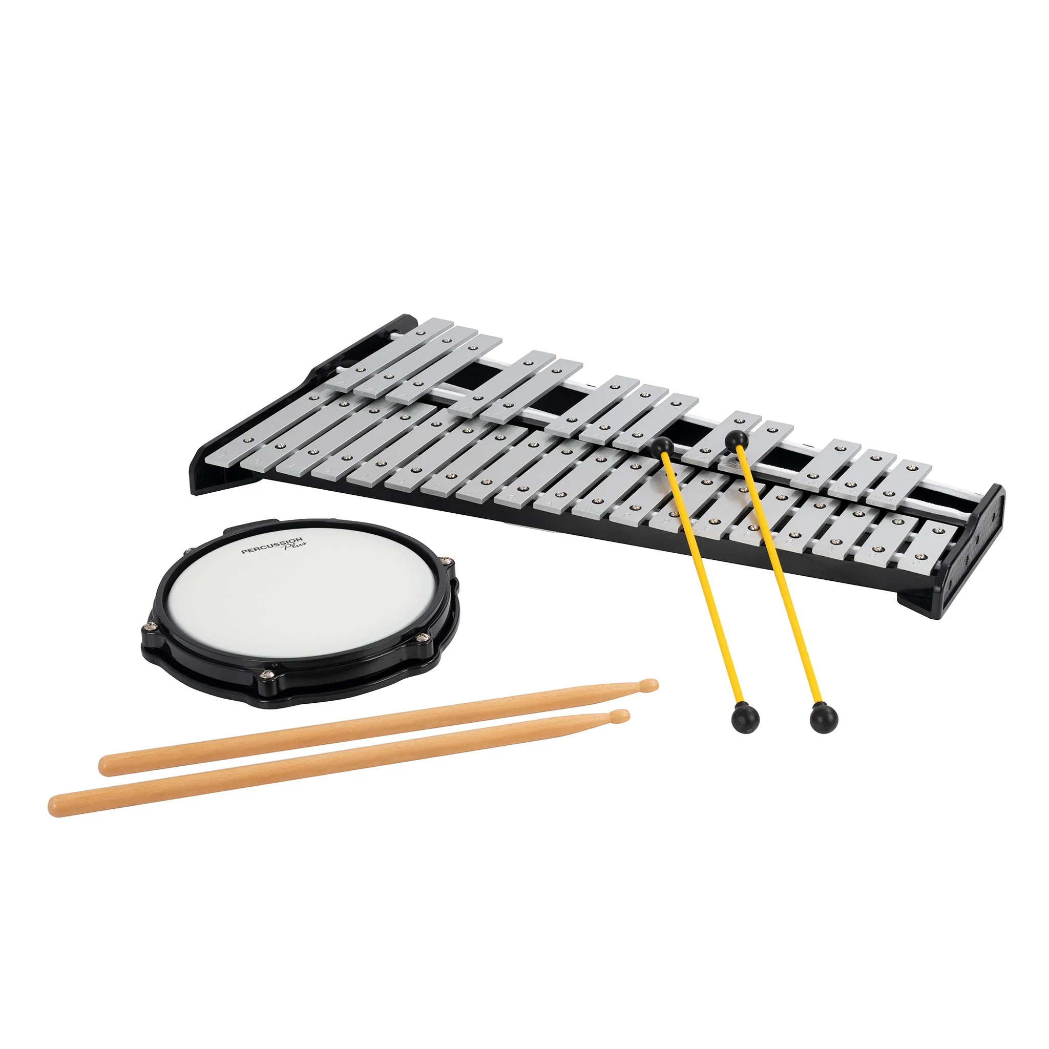 Percussion Plus Soprano Glockenspiel Kit with Drum Pad - Image 3