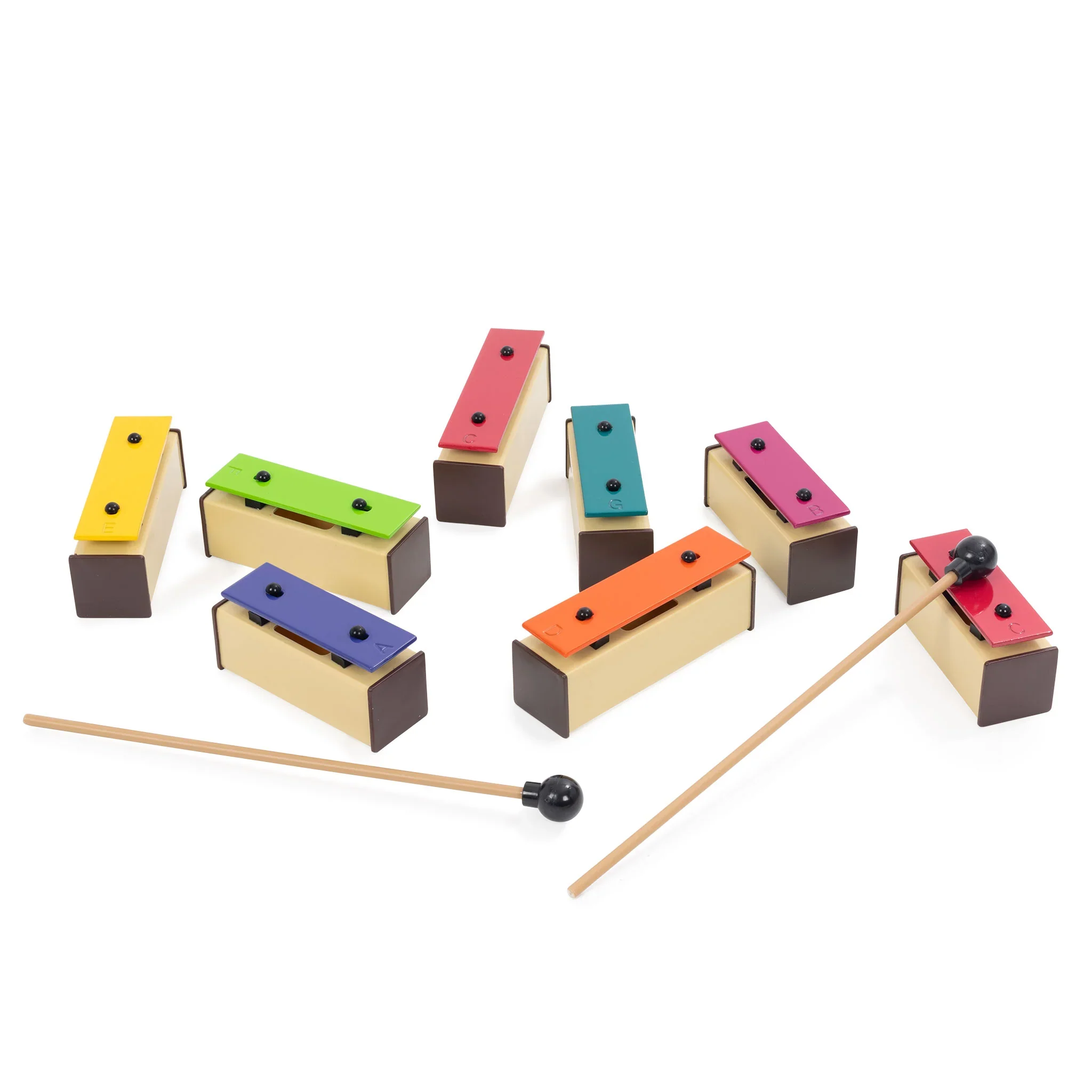 Percussion Plus Set of 8 Chime Bars with Case - Image 2