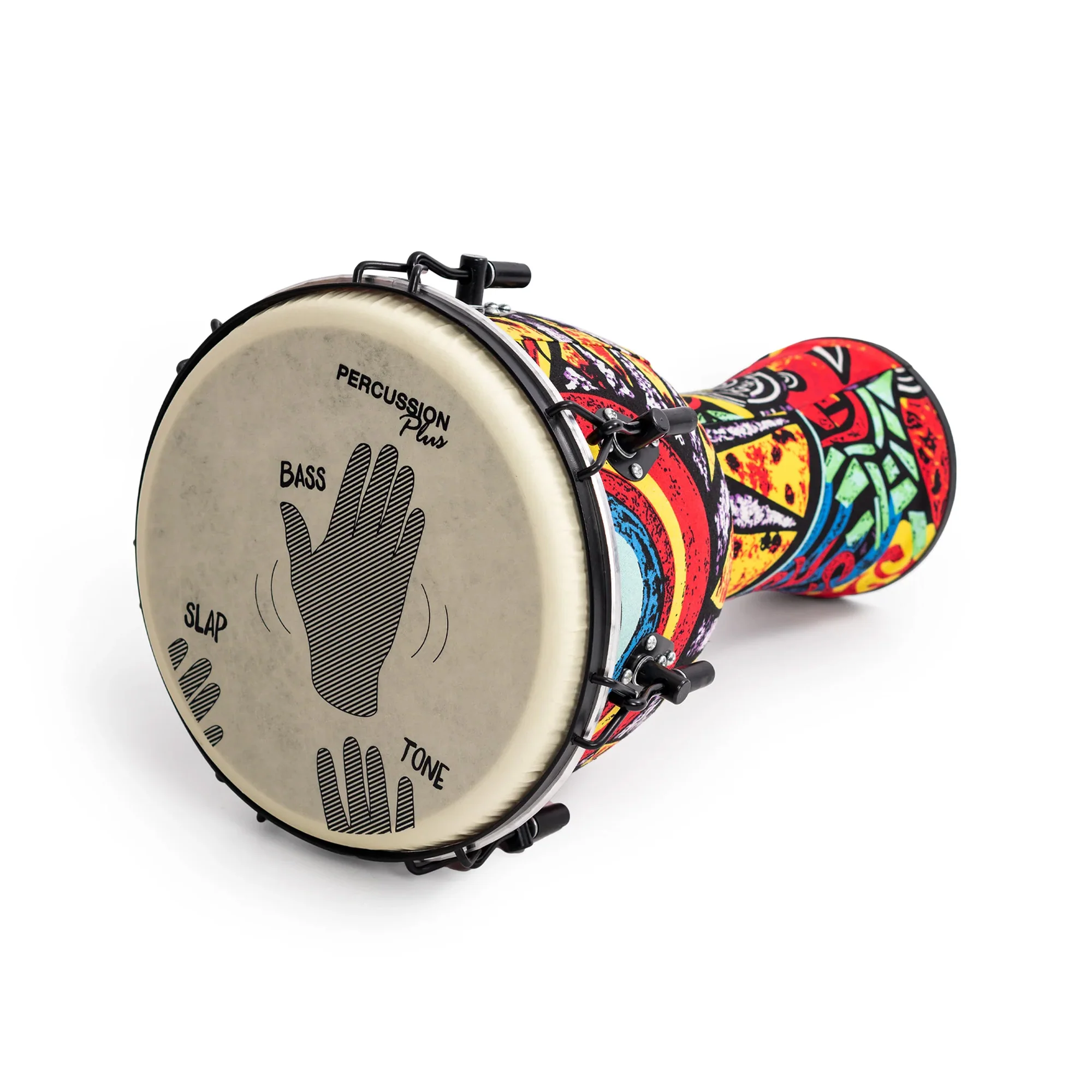 Percussion Plus Slap Djembe - Mechanically Tuned - Image 17