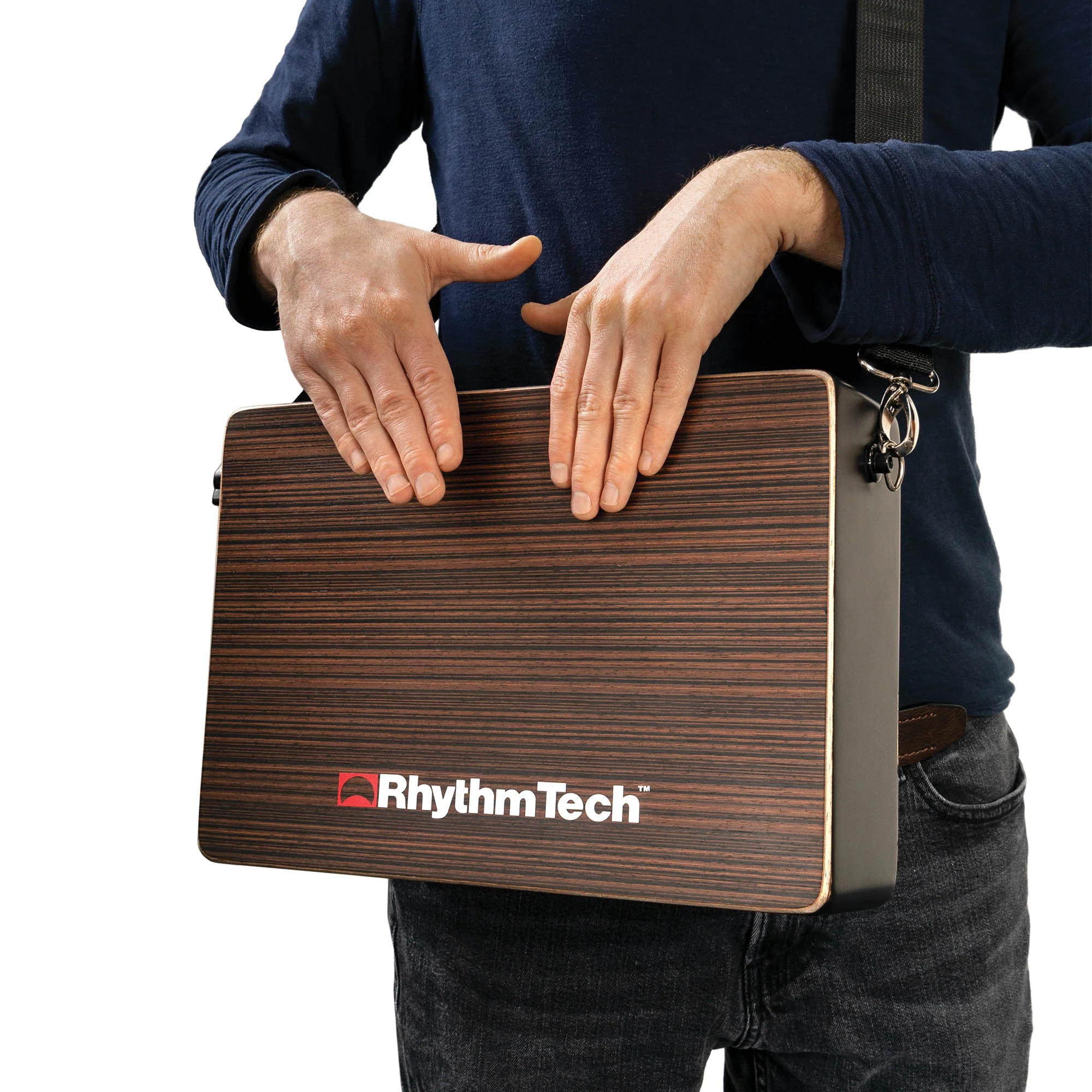Rhythm Tech Lap Cajon with Strap - Image 3
