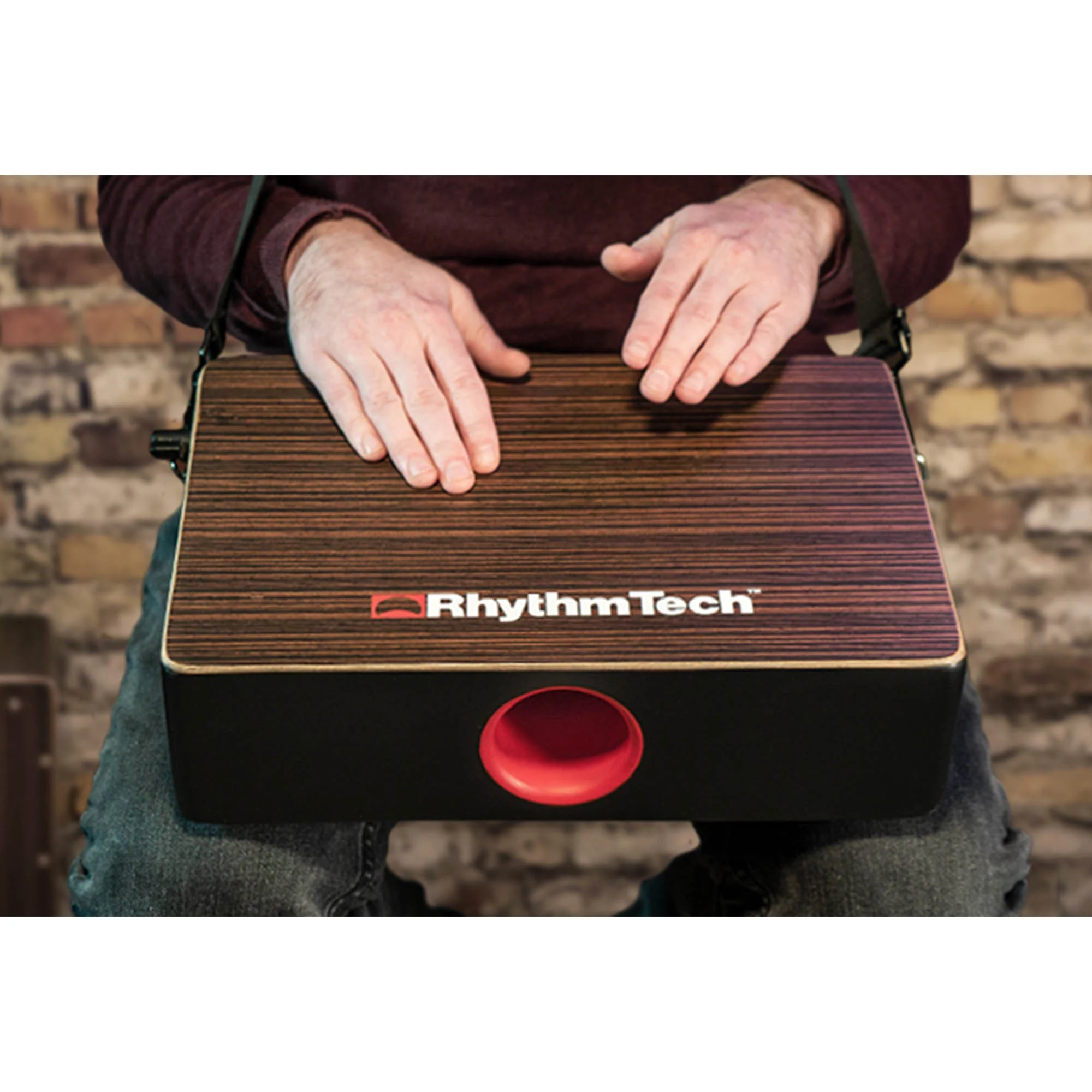 Rhythm Tech Lap Cajon with Strap - Image 7