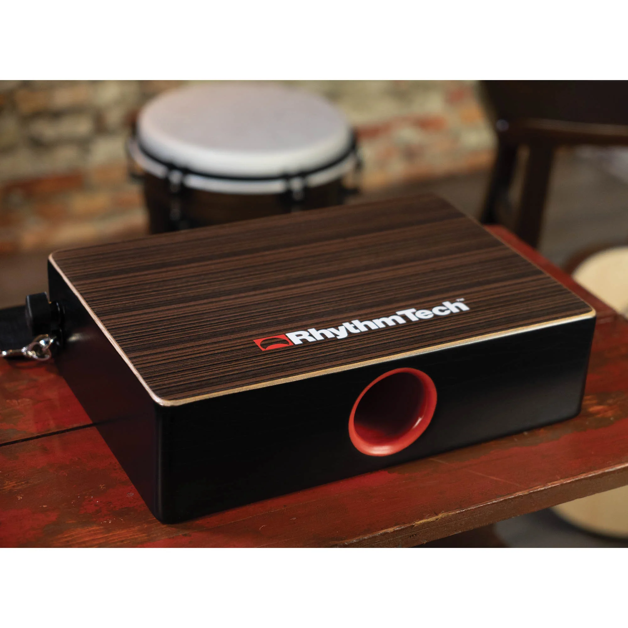 Rhythm Tech Lap Cajon with Strap - Image 8