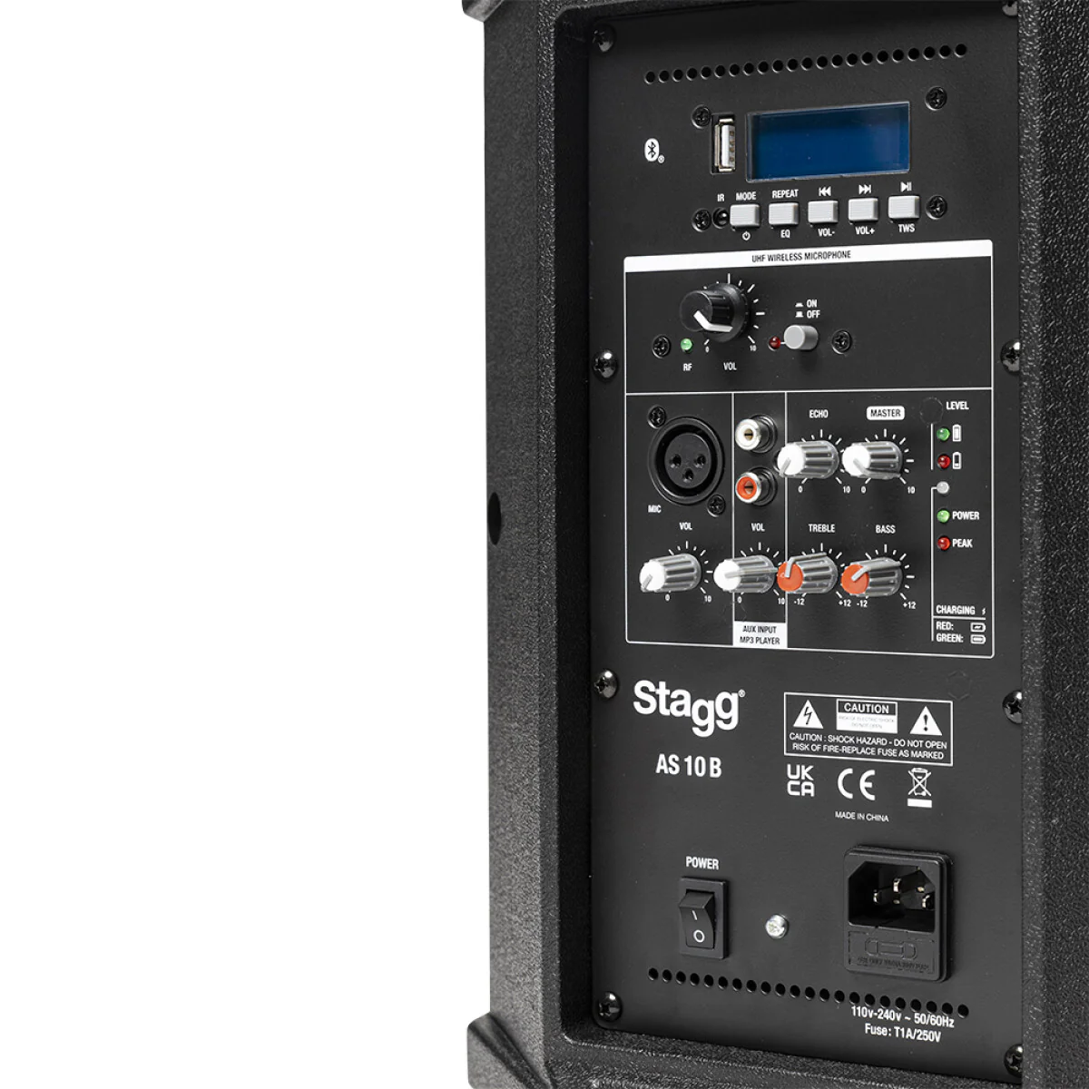 Stagg Vocal Pack with PA Speaker, Mic and Stand - Image 4