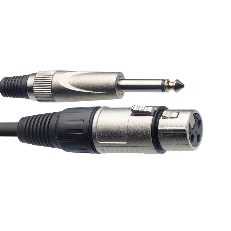 Stagg XLR to Jack Microphone Cable - Image 3