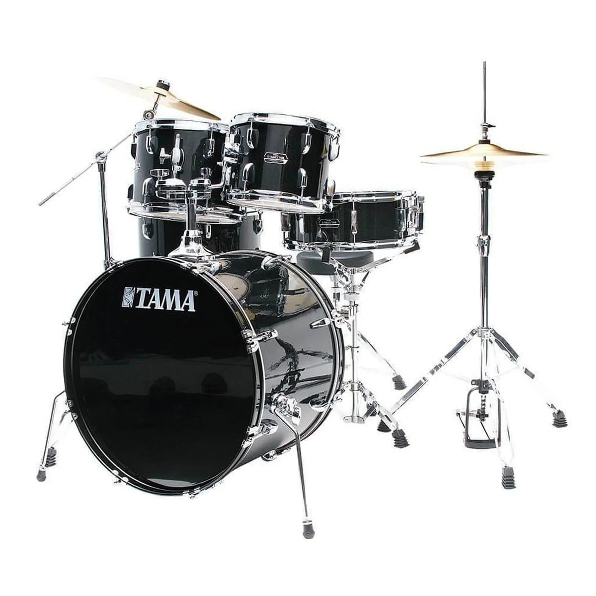Tama Stagestar 20 Inch 5 Piece Drum Kit - Black Night Sparkle - Image 2