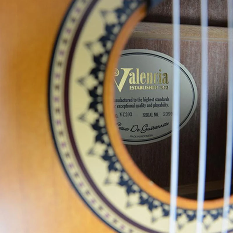 Valencia 3/4 Size Classical Guitar - Image 5