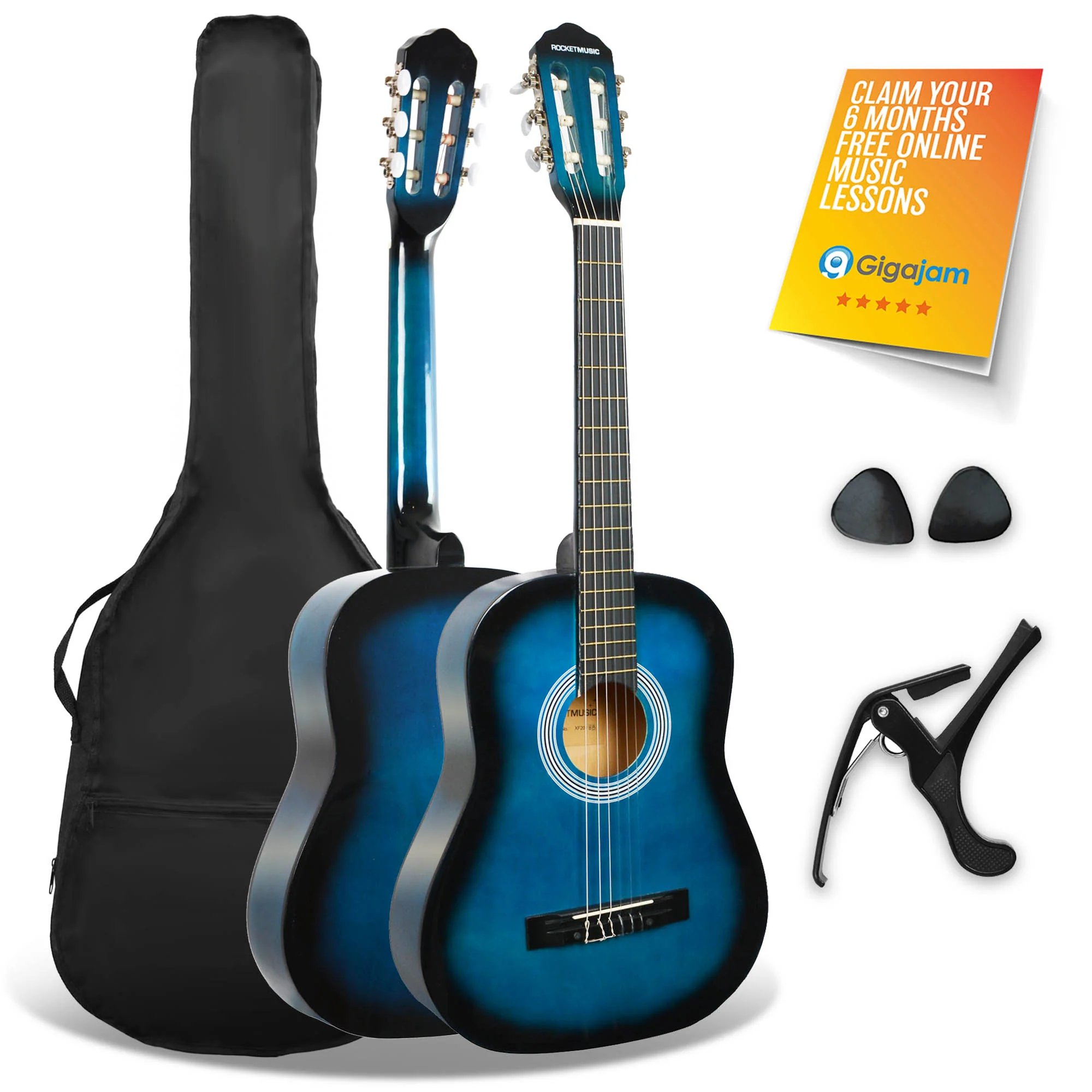 XF 3/4 Size Classical Guitar Pack - Image 3