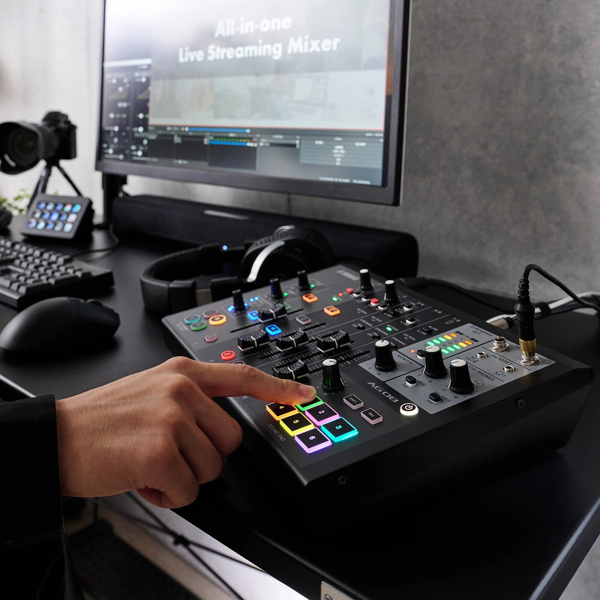 Yamaha AG08 All-in-One Streaming Station - Image 6