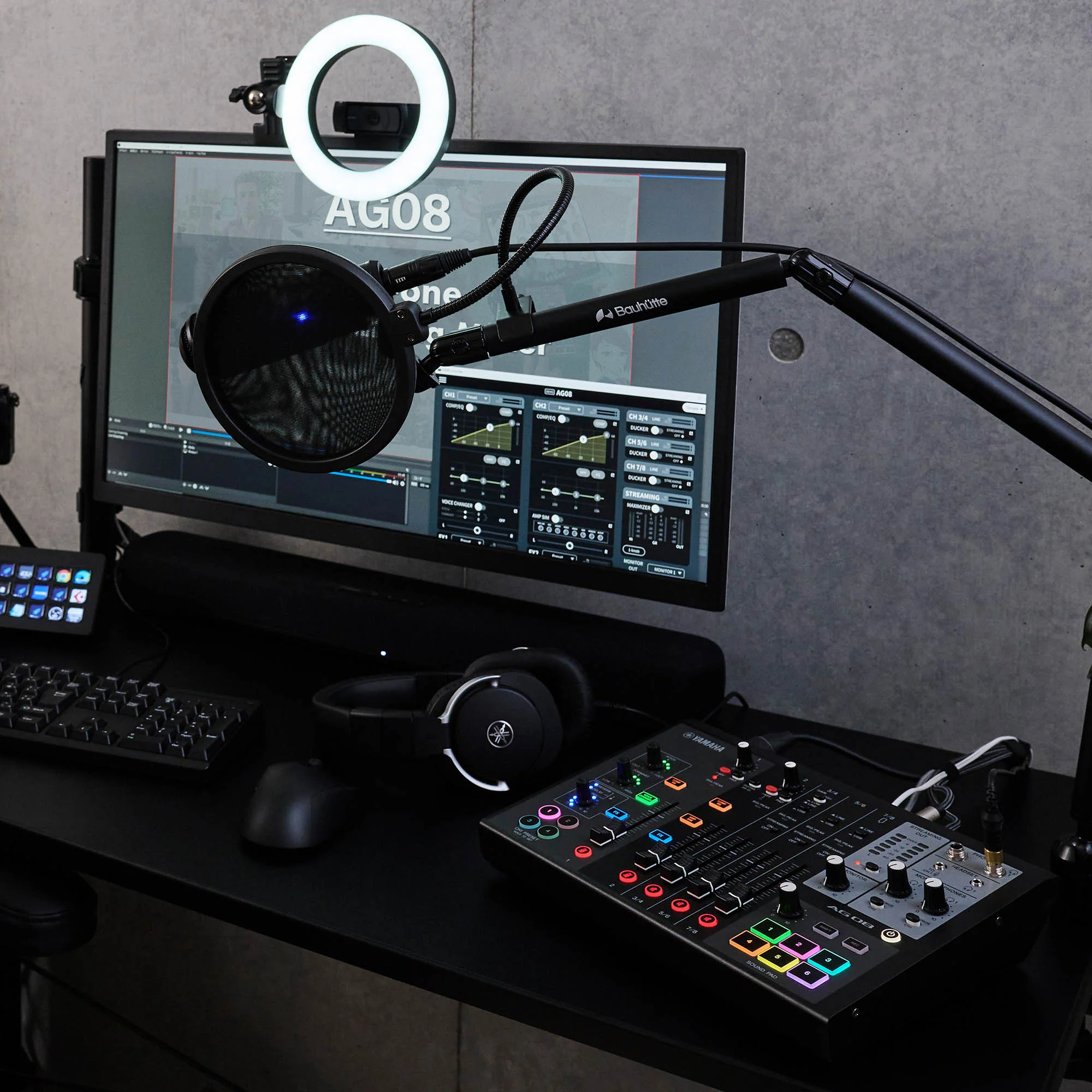 Yamaha AG08 All-in-One Streaming Station - Image 8