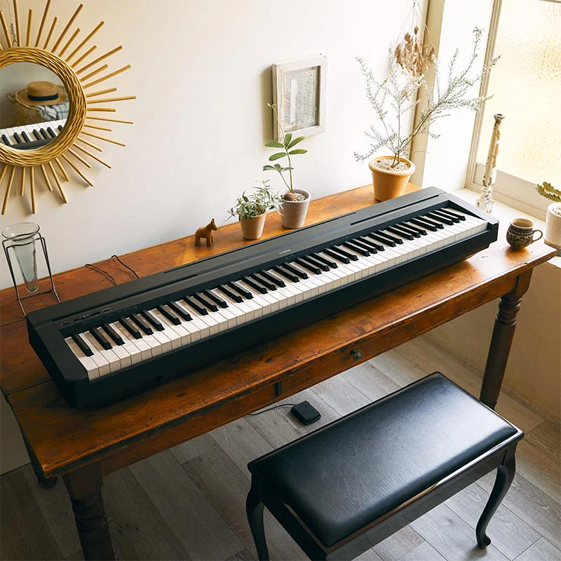 Yamaha P45 P-Series Digital Piano in Black - Image 3