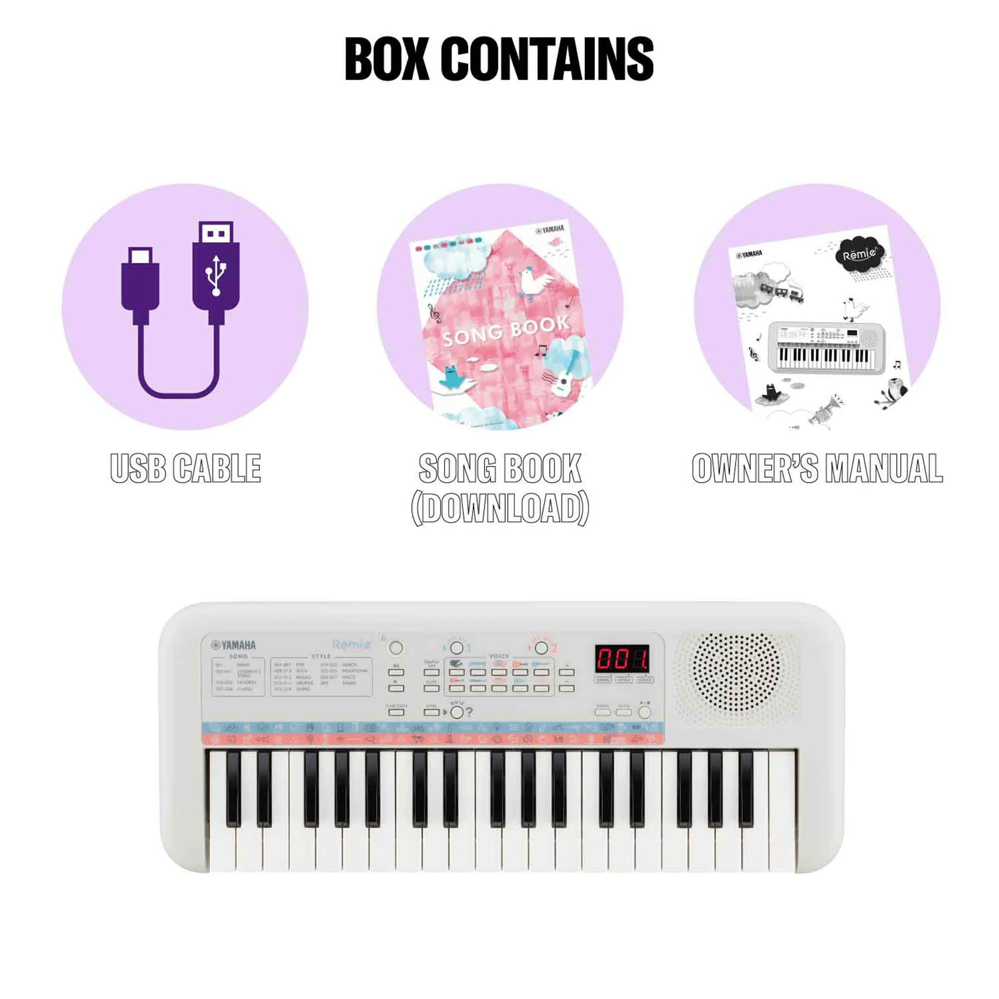 Yamaha PSS-E30 Mini Key Portable Keyboard - Image 4
