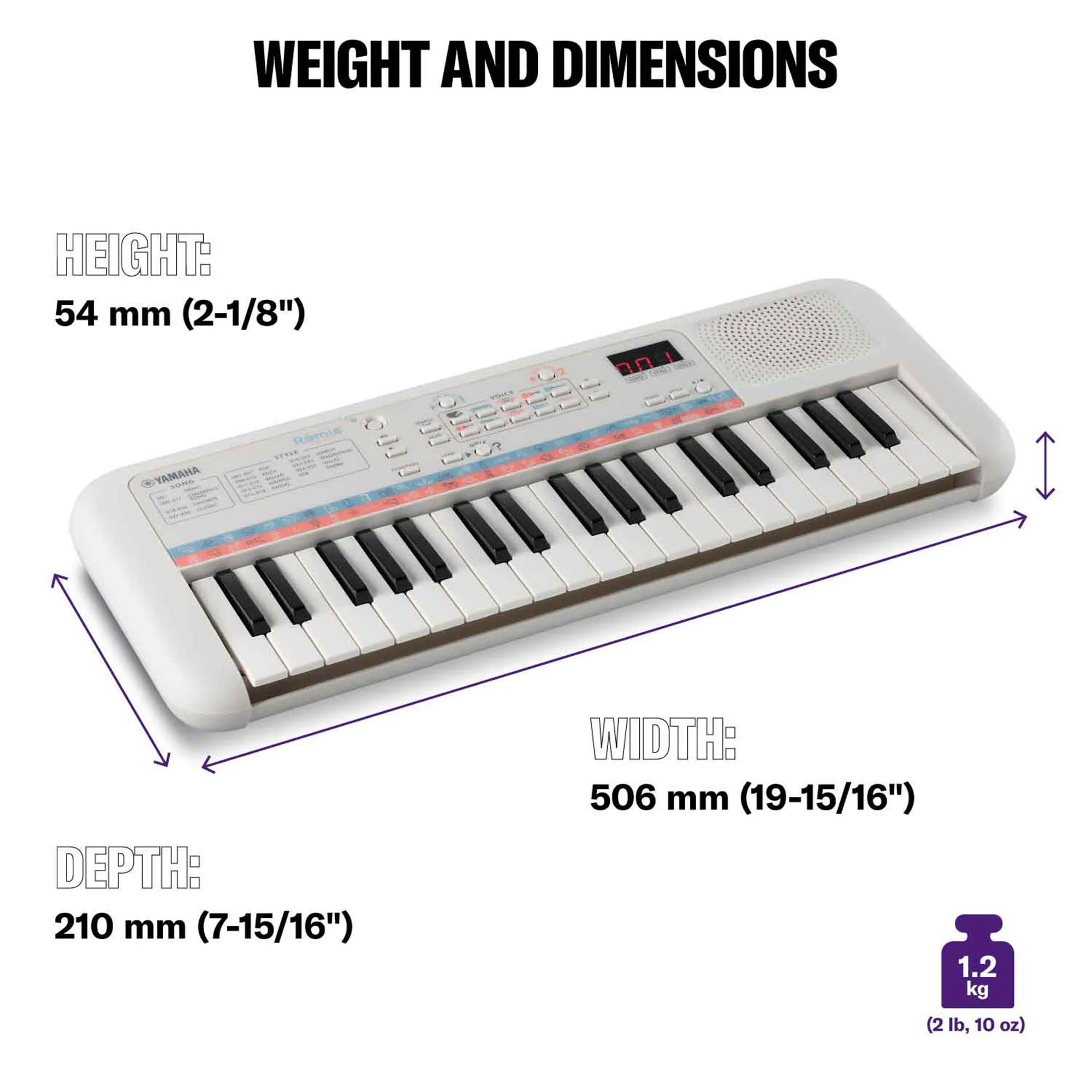 Yamaha PSS-E30 Mini Key Portable Keyboard - Image 6
