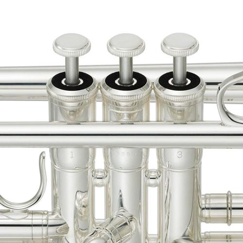 Yamaha YTR-4335GSII Bb Intermediate Trumpet in Silver - Image 3