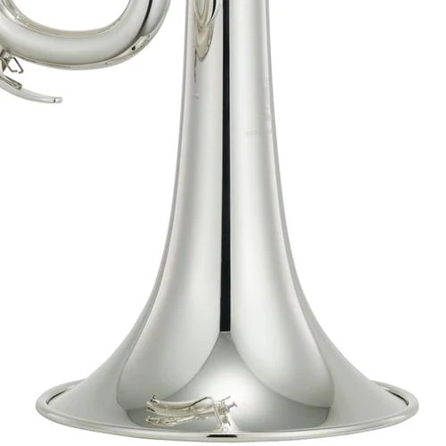 Yamaha YTR-4335GSII Bb Intermediate Trumpet in Silver - Image 4