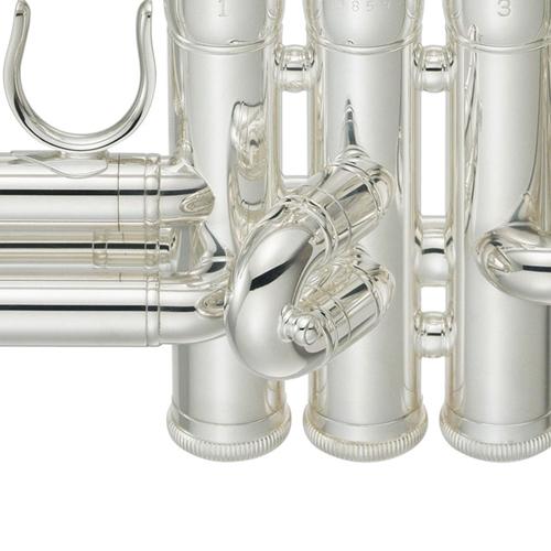 Yamaha YTR-4335GSII Bb Intermediate Trumpet in Silver - Image 5